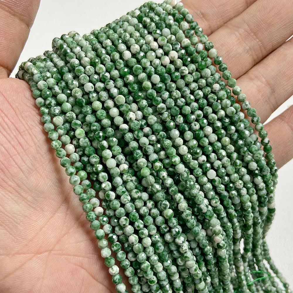 Mixed Natural Raw Stone Quartz Beads Loose 2 3 4MM Small Gem Spacer Beads For Making Necklace Bracelet Waist Chain Jewelry Diy