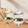4.5L Round Stainless Steel Chafer Buffet Servers Set Chafing Dish Buffet Set Gold/Silver