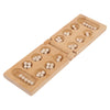 Mancala Game Board Chess Folding African Wooden Wood Family Kids Strategy Puzzle Set Toy Travel Strategic Plaything Games Brain