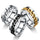 Titanium Steel Rotatable Chain Rings for Women Men Spinner Ring Decompression Multifunctional Chain Ring Bottle Opener Ring Gift - Luxeventshub