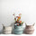 Boho Decor Striped Wicker Storage Baskets Handmade Collapsible Laundry Basket Patchwork Seaweed Flower Belly Garden Flower Pot - Luxeventshub