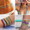 1pc Fashion Bohemian Waist Chain Creative Beads Decor Waist Jewelry Belly Chain For Women Girls Jewelry Necklace Anklet Bracelet