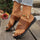 Round-toe Sandles Toe Covering Comfortable Flat Sandals - Luxeventshub