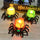 Halloween Decoration Spider Night Lights Party Supplies Decoration Props Bar, Haunted House, Horror Party Accessories