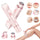 2 In 1 Hair Remover Women's Double Head Shaver Private Pubic Hair Trimmer Electric Razor Wet Dry Electric Body Hair - Luxeventshub