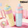 780ml Gradient Double Drink Thermal Cup Stainless Steel With Lid Coffee Cup Thermos Large Capacity Straw Cup For Male And Female - Luxeventshub