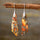 Bohemian Emperor Stone Geometric Pendant Earrings - Luxeventshub