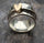 Simple Fashion Peach Heart Rotatable Decompression Ring - Luxeventshub