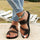 Summer New European And American Breathable Mesh Peep-toe Slippers