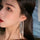 Fashionable And Simple Long Tassel Earrings - Luxeventshub