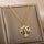 Hollow Tree Of Life Necklace Jewelry Pendant Female 18K - Luxeventshub