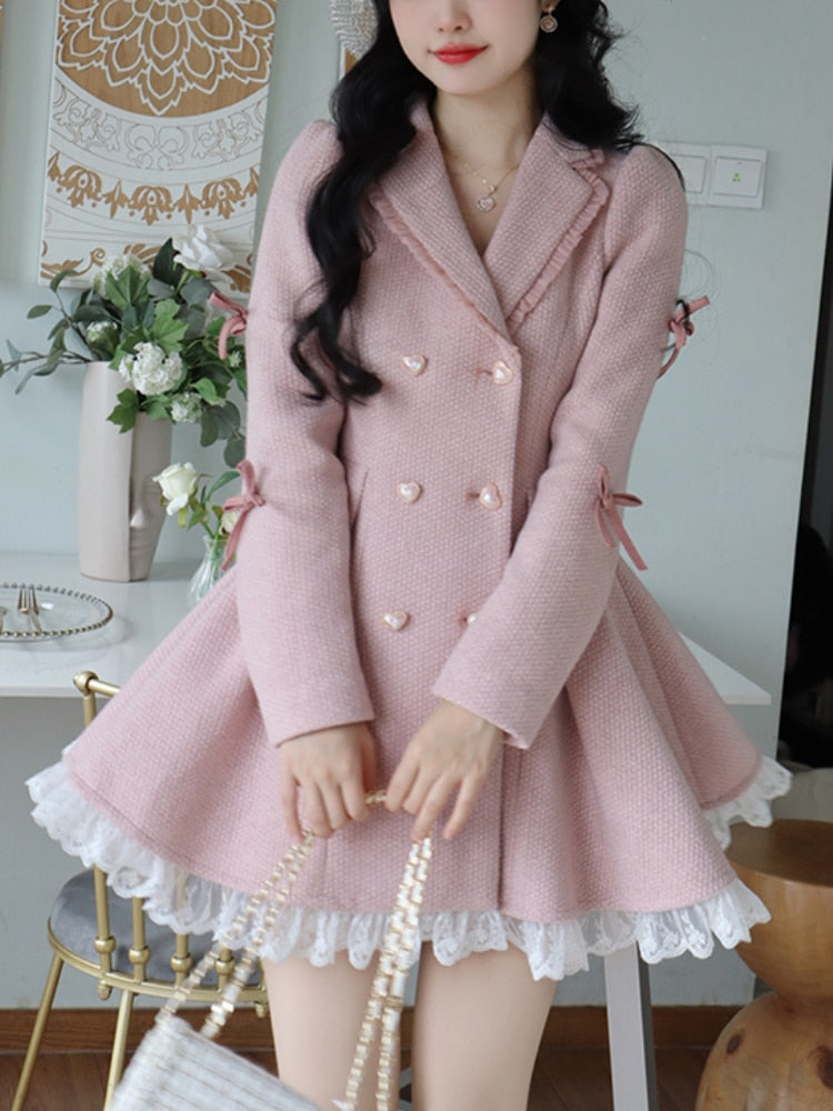 Korean Girls Dress Coats Spring And Autumn New Coat For Baby Girls Korean Style Solid Color Korean Girls Dress Coats Spring And Autumn New Coat For Baby Girls Korean Style Solid Color